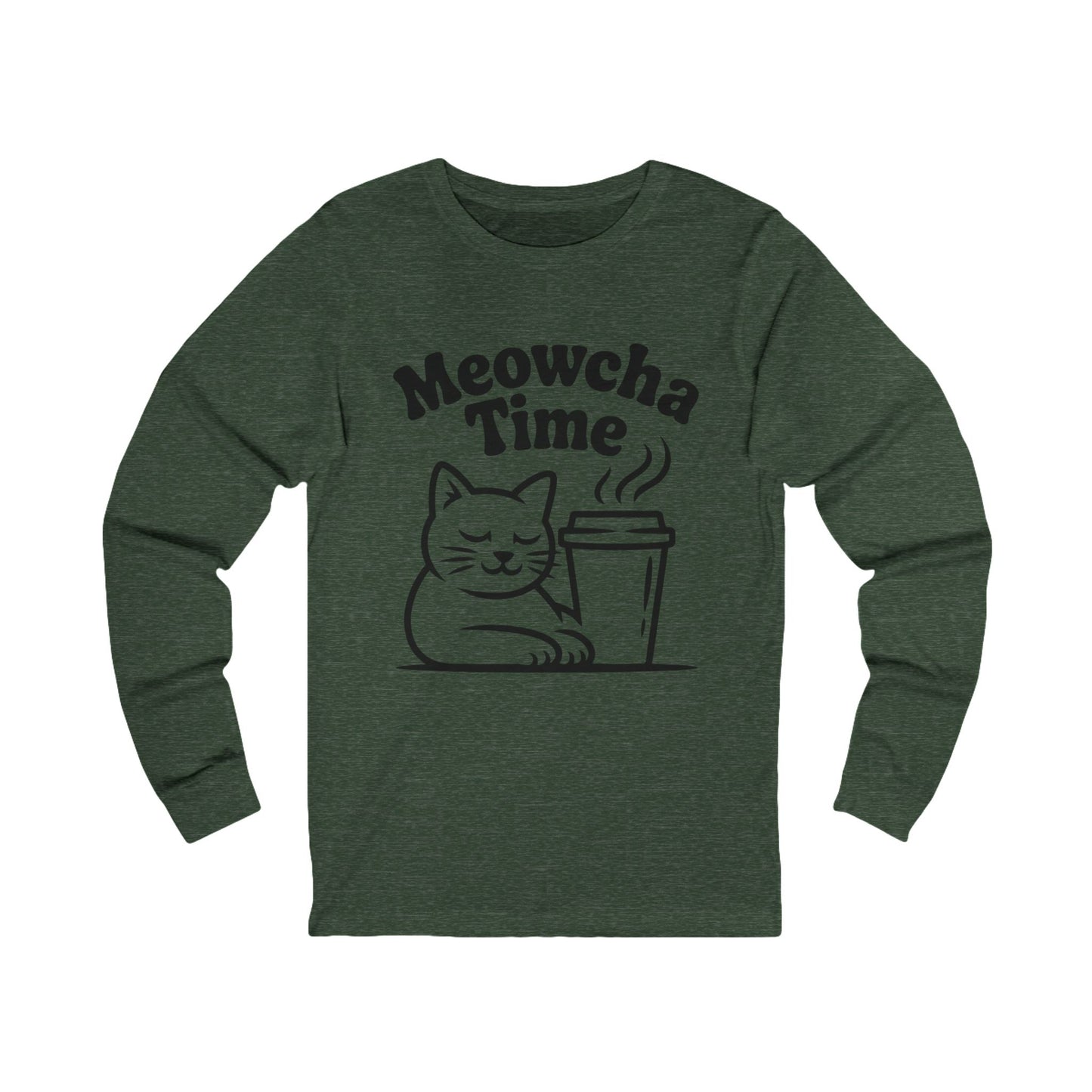 Meowcha Time Long Sleeve