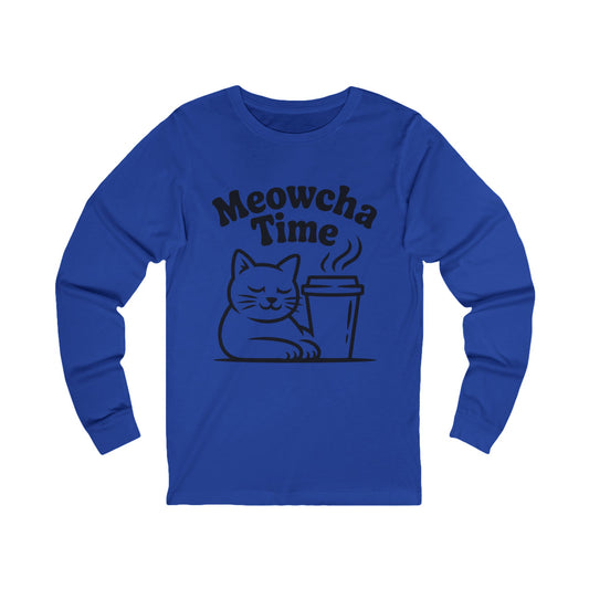 Meowcha Time Long Sleeve